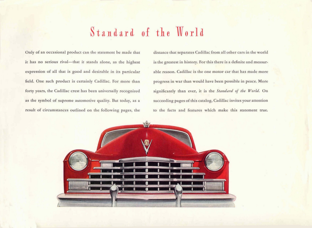 1946 Cadillac Revision Brochure Page 7